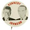 Image 1 : 1960 Kennedy & Johnson Jugate Campaign Button