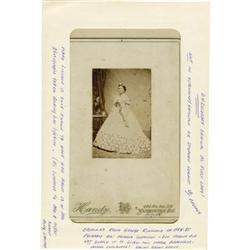 First Lady Mary Todd Lincoln Cabinet Card