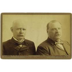 1892 Cleveland - Stevenson Cabinet Card