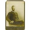 Image 1 : Cabinet Card of a Young Theodore Roosevelt