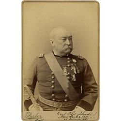 Cabinet Card of General Philip Sheridan
