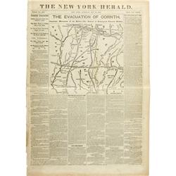 1862 Edition of the New York Herald