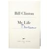 Image 2 : Bill Clinton, My Life, Signed