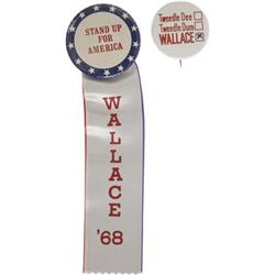 2George Wallace 1968 Campaign Buttons