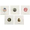 Image 1 : Five Herbert Hoover Campaign Buttons