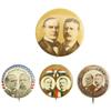 Image 1 : 4 William McKinley Campaign Jugate Buttons