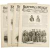 Image 1 : 4 Original Civil War Era Issues Harper's Weekly