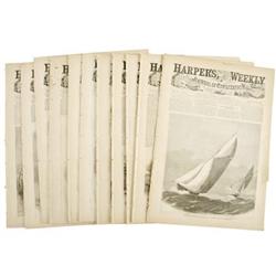 Eleven Civil War Era Issues Harper's Weekly