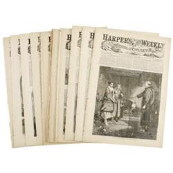 Eleven Civil War Era Issues Harper's Weekly