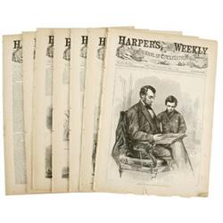 7 Lincoln Assassination Issues Harper's Weekly