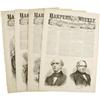 Image 1 : 4 Original Civil War Era Issues Harper's Weekly