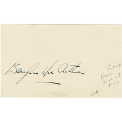 Douglas MacArthur Signature
