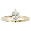 Image 1 : Diamond Solitaire, Gold Ring