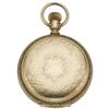 Image 3 : Elgin Gold Huntin Cas Pocket Watch with Chain