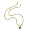 Image 2 : Emerald, Gold Necklace