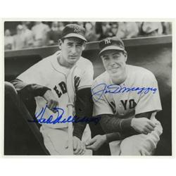 Ted Williams and Joe DiMaggio Dual-Signed Photog
