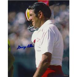 George Allen Signed Photograph. The signed 8x10