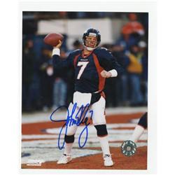John Elway Signed Photograph. Denver Broncos qu