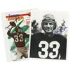 Image 1 : Sammy Baugh Signed Photograph and Career Stat Pa