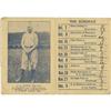 Image 2 : 1926 Notre Dame Football Pocket Schedule. Treme