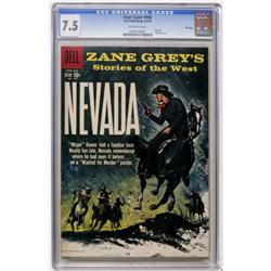 Four Color #996 Nevada (Dell, 1959) CGC VF- 7.5