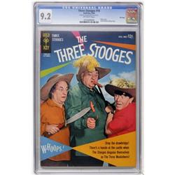 Three Stooges #19 (Gold Key, 1964) CGC NM- 9.2