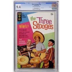 Three Stooges #42 (Gold Key, 1969) CGC NM 9.4