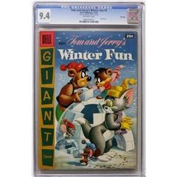 Dell Giant Comics Tom and Jerry Winter Fun #5