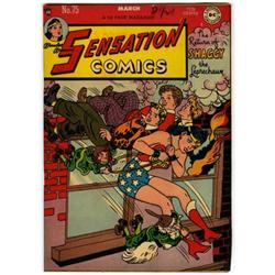 Sensation Comics #75 (DC, 1948) Condition: VG+.