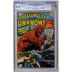 Challengers of the Unknown #51 (DC, 1966) CGC NM