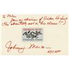 Image 1 : Johnny Mercer Autograph
