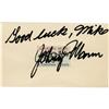Image 1 : Johnny Mann Autograph