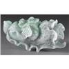 Image 1 : CHINESE CARVED JADE/HARDSTONE LEAFY CABBAGE
