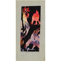 Josephine Mahaffey Mixed media on paper Bird