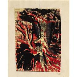 Josephine Mahaffey Watercolor on newsprint