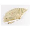 Image 2 : An Ivory and Silk Fan