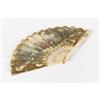 Image 1 : A French Ivory and Paper Fan Maque Gravt, Paris