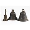Image 2 : A Group of Three Bronze Bells