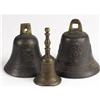 Image 3 : A Group of Three Bronze Bells