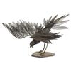 Image 1 : A Black Wire Sculpture of a Bird