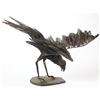 Image 2 : A Black Wire Sculpture of a Bird