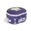 Image 1 : An English Porcelain Box Wedgwood Circa 1900