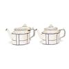Image 1 : Pair of Porcelain Teapots 20th century