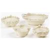 Image 2 : Four Baskets Belleek Ware The four ivory-colored