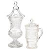 Image 1 : Two Covered Crystal Candy Dishes