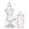 Image 2 : Two Covered Crystal Candy Dishes