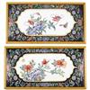Image 4 : A Pair of Asian Enamelled Copper Plaques 19th C