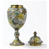 Image 2 : A Cloisonne Enamel Vase with Cover