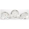Image 2 : A Set of Three Porcelain Plates RThe plates decorat