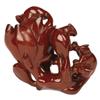 Image 1 : A Carnelian Carving of Squirrels on Branches